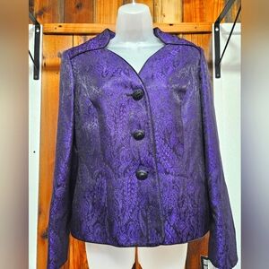 Elegant Purple Women's Jacket